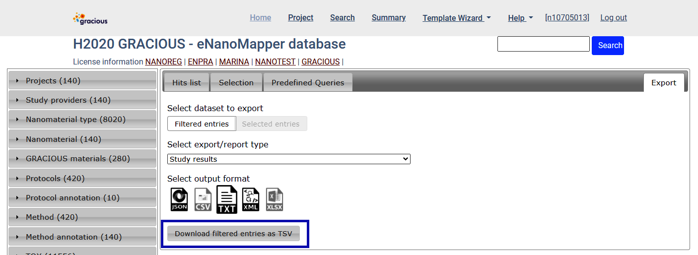 export_tsv